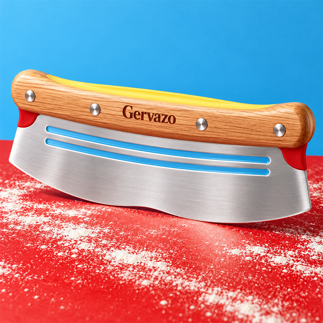 Gervazo Long Curve Rocker Cutter detail and in-use view