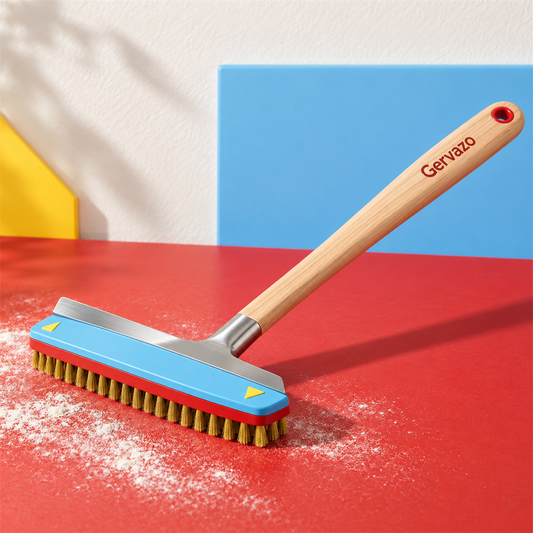 Gervazo Stone Deck Oven Brush main pizza tool view