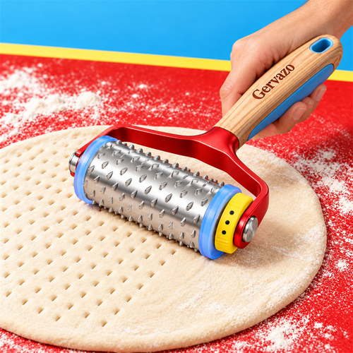 Gervazo Texture Roll Dough Docker main pizza tool view
